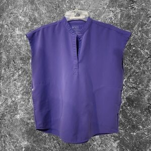 Figs Rafaela Scrub Top Purple MED